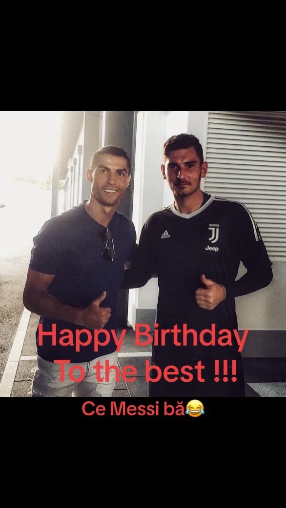 Happy birthday <a href="/Cristiano/">Cristiano Ronaldo</a>