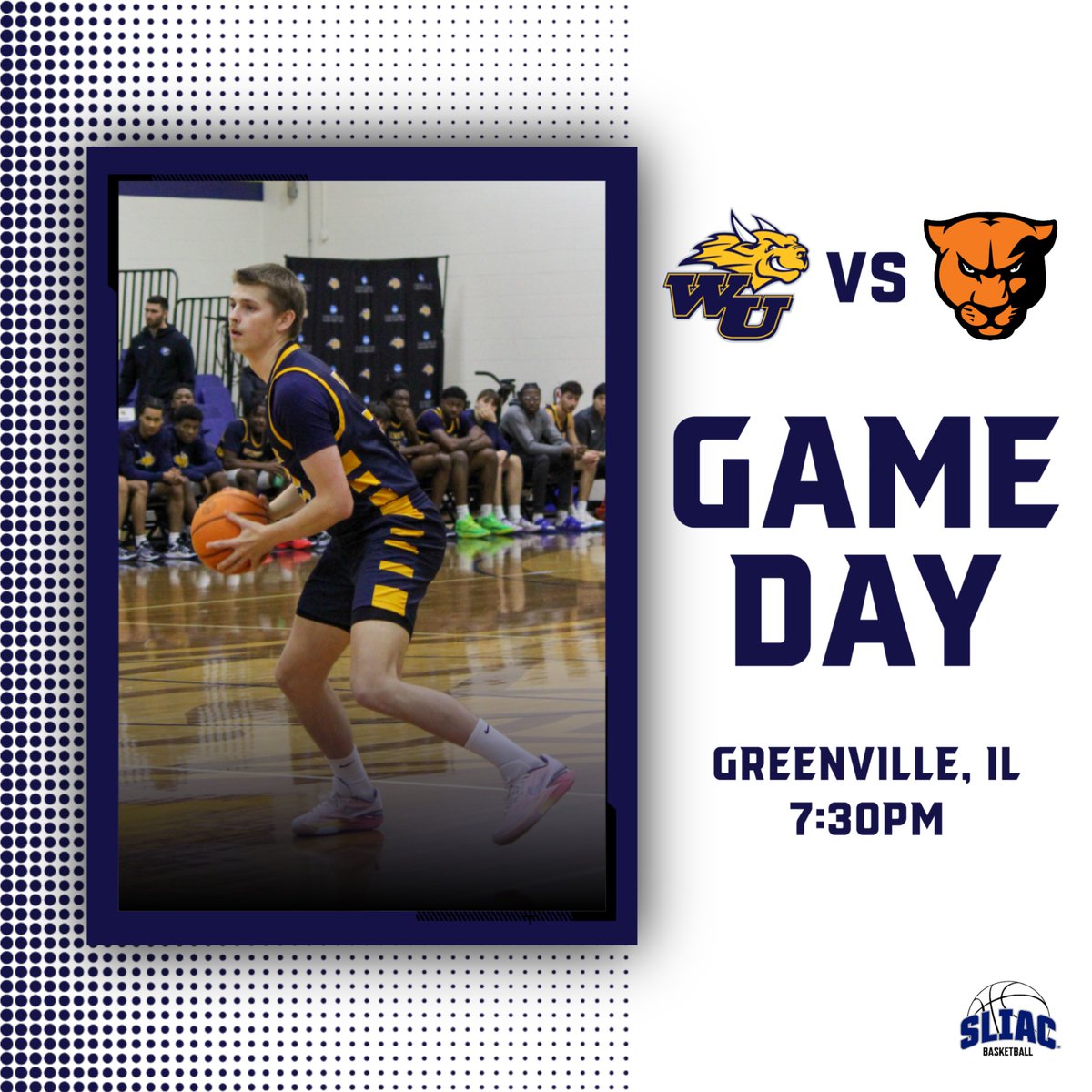 The Webster University men's basketball team continues conference play with a visit to Greenville University starting at 7:30 PM CT; here are the links:

Video: team1sports.com/prepcasts/

Live Stats: athletics.greenville.edu/sports/mbkb/20…