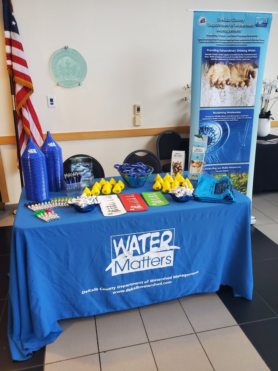 DeKalbWatershed's tweet photo. DWM is currently at the third DeKalb County #WaterRate Townhall Meeting at Porter Sanford Performing Art Center, at 3181 Rainbow Dr. in Decatur. Please join us, because if it matters @ItsInDeKalb https://t.co/roXb9yK5Vs