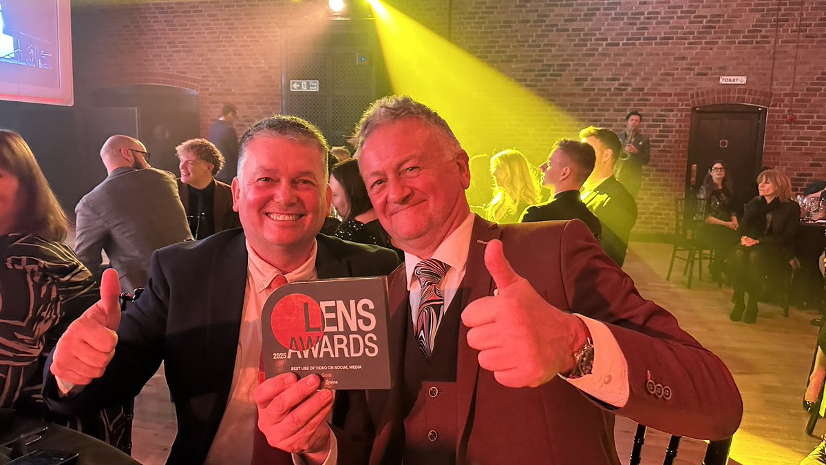 Jon Mitchell - Weatherman (@jonmitchelltv) on Twitter photo We won!!! <a href="/Hull_Trains/">Hull Trains</a> takes Gold at the #LensAwards for Best use of Video on Social Media. Thanks to <a href="/YorksWildlife/">Yorkshire Wildlife Trust - follow us on Bluesky š¦</a> for enabling us to create such purposeful mental health videos. #LensAwards <a href="/seanreillyvfx/">sean reilly</a> We won!!! <a href="/Hull_Trains/">Hull Trains</a> takes Gold at the #LensAwards for Best use of Video on Social Media. Thanks to <a href="/YorksWildlife/">Yorkshire Wildlife Trust - follow us on Bluesky š¦</a> for enabling us to create such purposeful mental health videos. #LensAwards <a href="/seanreillyvfx/">sean reilly</a>