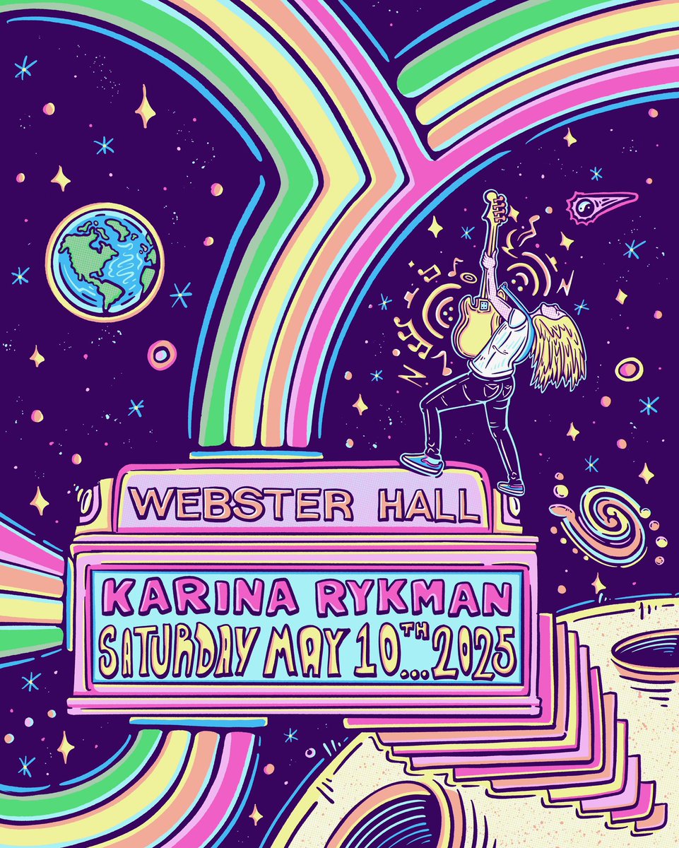 The future is still female!!

Come join me and support @karinarykman.bsky.social rage her biggest headlining show yet in #NYC this MAY 10th!!

Spring is lovely here … let’s get bassed!! 🤘🤘

*Presale* is joyride
axs.com/events/840176/…