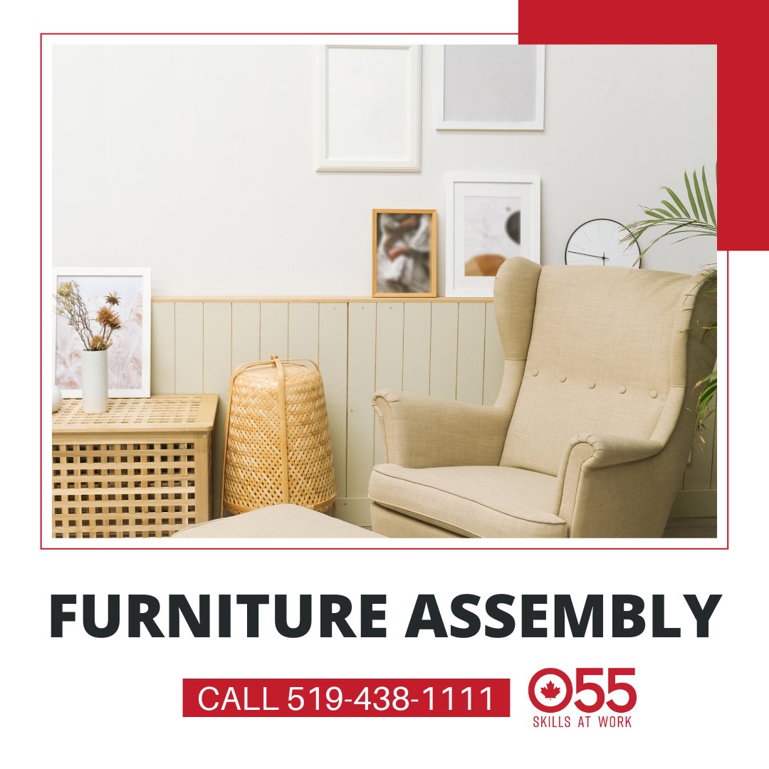 Do you need help assembling furniture? Call us at 519-438-1111. #ldnont #furniture