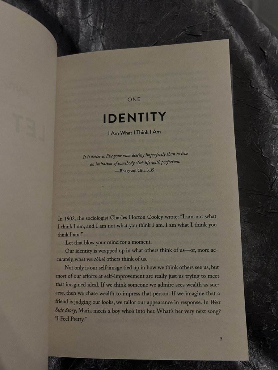 "I am not what I think I am, and I am not what you think I am. I am what I think you think I am."

Now that’s a deep thought for bedtime reading! 

📕 Think Like A Monk