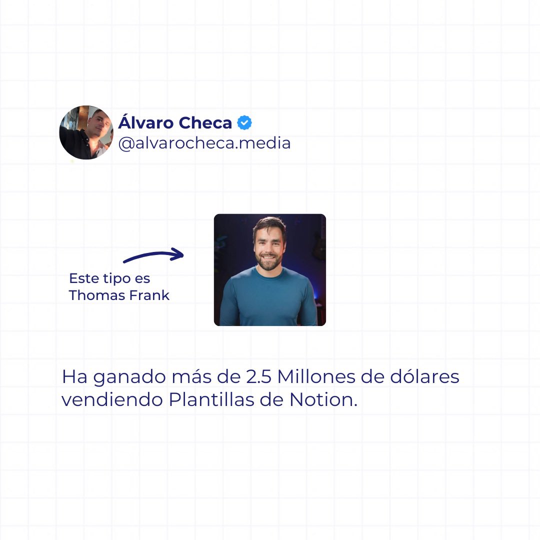 alcheca's tweet photo. La Genial Estrategia de Thomas Frank @tomfrankly que le hizo ganar más Dinero con menos Seguidores🙌 Abro hilo 👇
#motivacion #desarrollopersonal #emprendimiento #exito #dinerodigital #marketingdigital https://t.co/6pz4LnxOOM