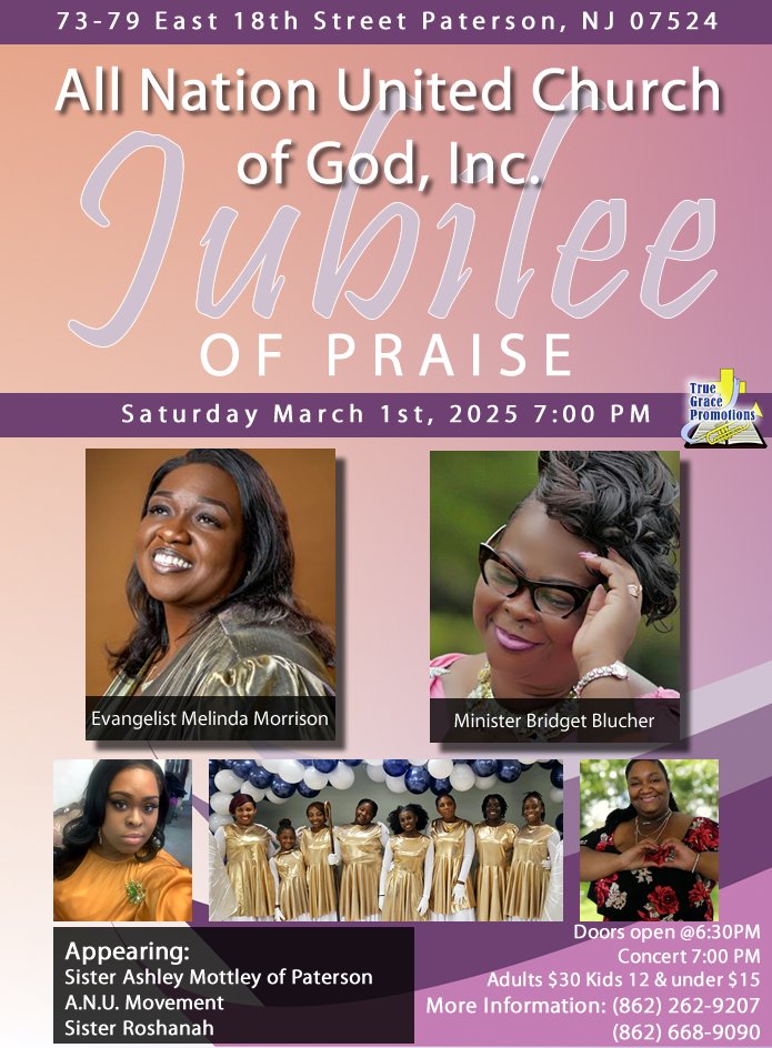 TrueGracePromo's tweet image. #NewMusic #concert #gospelConcert #DynamicSingers #livemusic #liveband #worship #praise #nj #patersonNJ #caribbean #Jamaican #America #USA #Dance #Ministry #ChristianLife