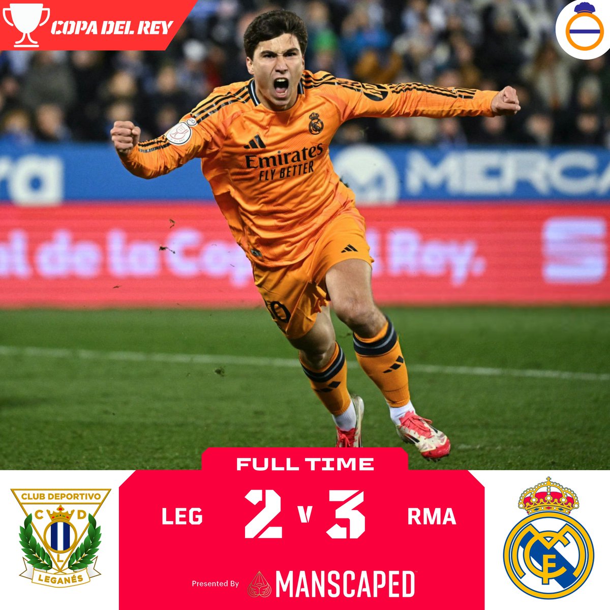 letsbereal1902's tweet photo. FT 2-3

@gonzalo7garcia_ at the death 🔥🔥🔥🔥 from FABRICA WITH LOVE 🧡

#LeganesRealMadrid
#CopaDelRey #letsberealpodcast https://t.co/3FbBIjw350