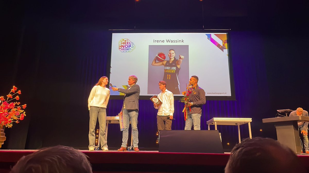 Irene Wassink sportvrouw van het jaar van de Noordoostpolder.