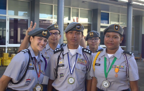 SWMiami_SHS's tweet photo. Honoring tradition and excellence at the Pass in Review with our Southwest Eagle Battalion!🦅
#SWEagleNation
#SWPurplePride
#YourBestChoiceMDCPS https://t.co/wTNb3C2H2O