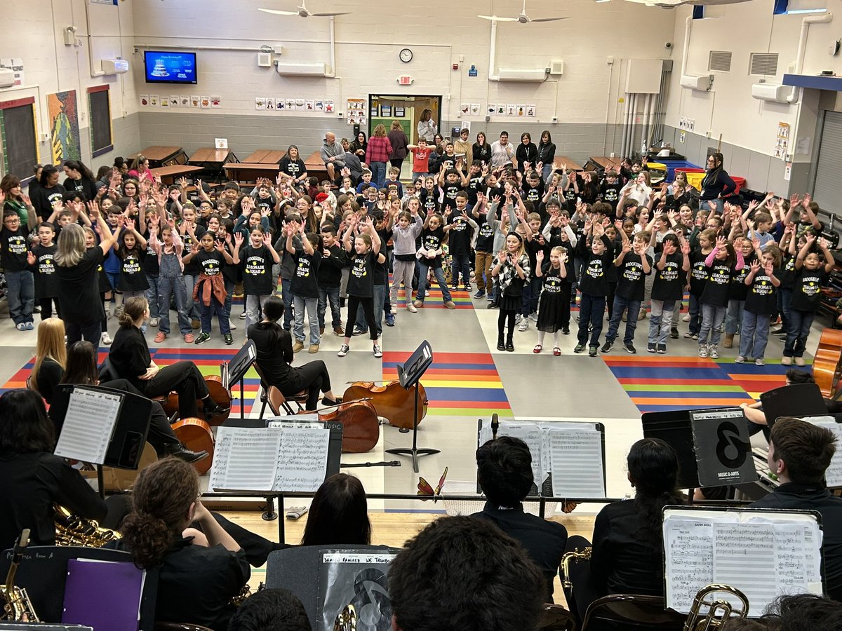 Emily Kluga (@mskluga) on Twitter photo Today was our <a href="/yhsbands/">YHS Bands</a> and Orchestra annual “World Tour” of <a href="/YorktownCSD/">YorktownCSD</a> !
Special shout out to the awesome 3rd graders at Mohansic and Brookside for sharing their music with us! 💚🎶🤍
We are so grateful for this opportunity!
<a href="/YHSDeGennaro/">Mr. Joseph DeGennaro</a> <a href="/FirstNighters/">First Nighters Yorktown Friends of The Arts</a> <a href="/YorktownCSD/">YorktownCSD</a> Today was our <a href="/yhsbands/">YHS Bands</a> and Orchestra annual “World Tour” of <a href="/YorktownCSD/">YorktownCSD</a> !
Special shout out to the awesome 3rd graders at Mohansic and Brookside for sharing their music with us! 💚🎶🤍
We are so grateful for this opportunity!
<a href="/YHSDeGennaro/">Mr. Joseph DeGennaro</a> <a href="/FirstNighters/">First Nighters Yorktown Friends of The Arts</a> <a href="/YorktownCSD/">YorktownCSD</a>