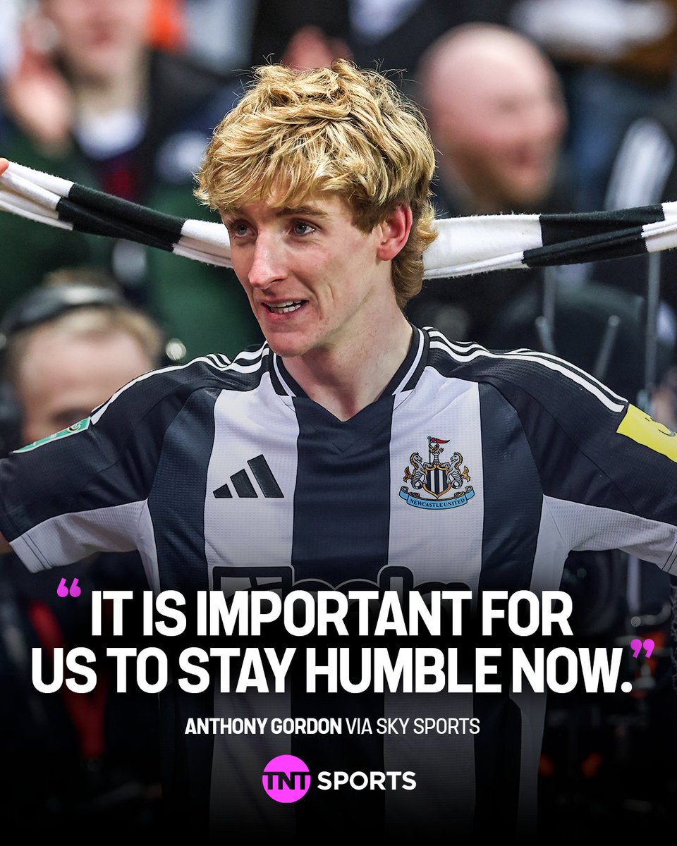Anthony Gordon is fully focused ahead of Newcastle's trip to Wembley 💪