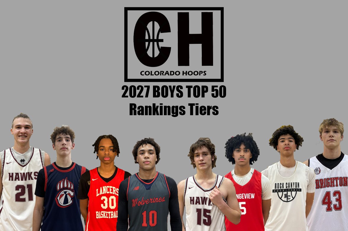 Colorado Hoops Boys Top 50 Ranking Tiers for the class of 2027 are out!

READ MORE: coloradohoops.org/2025/02/05/boy…