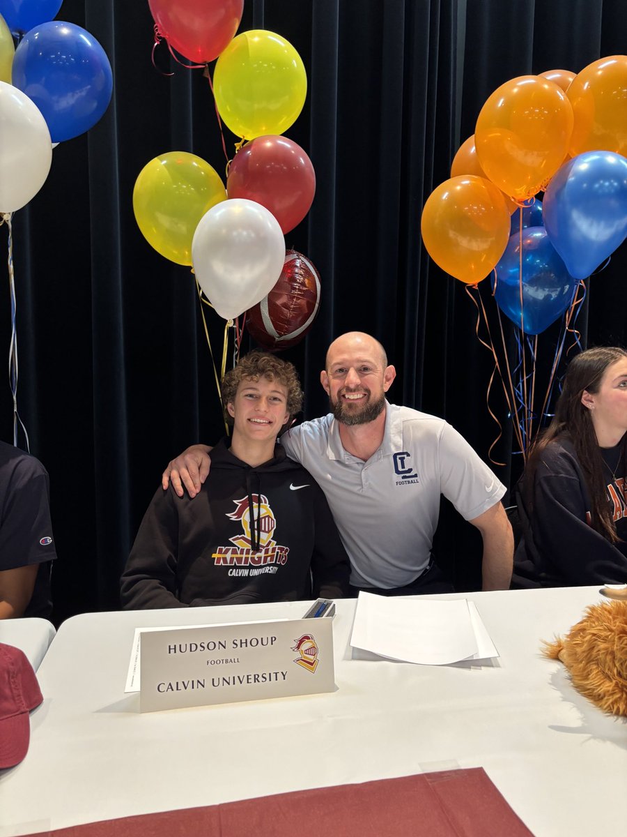 Charlotte Latin Football (@footballlatin) on Twitter photo Really proud of our #1 <a href="/HudsonShoup22/">Hudson Shoup</a> signing today with <a href="/CalvinKnightsFB/">Calvin Knights Football</a> ! Another Hawk in the long line of Hawks playing at the next level! ๐ชฝ ๐ Really proud of our #1 <a href="/HudsonShoup22/">Hudson Shoup</a> signing today with <a href="/CalvinKnightsFB/">Calvin Knights Football</a> ! Another Hawk in the long line of Hawks playing at the next level! ๐ชฝ ๐