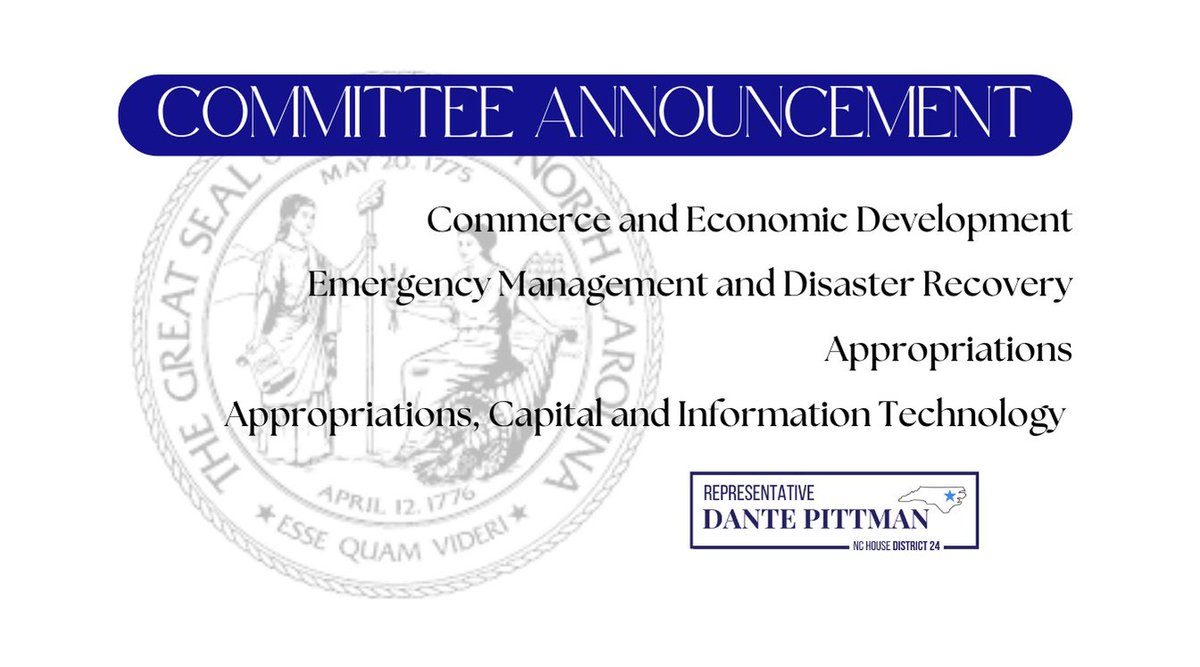I am excited to announce my committee assignments and get to work on behalf of all of House District 24.