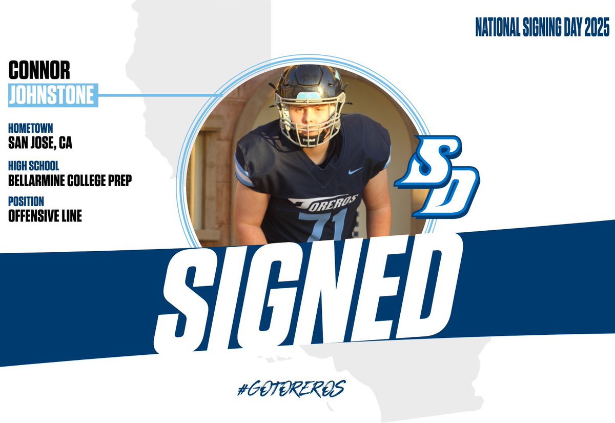 Officially a Torero ✍️ <a href="/USDFootball/">San Diego Football</a>