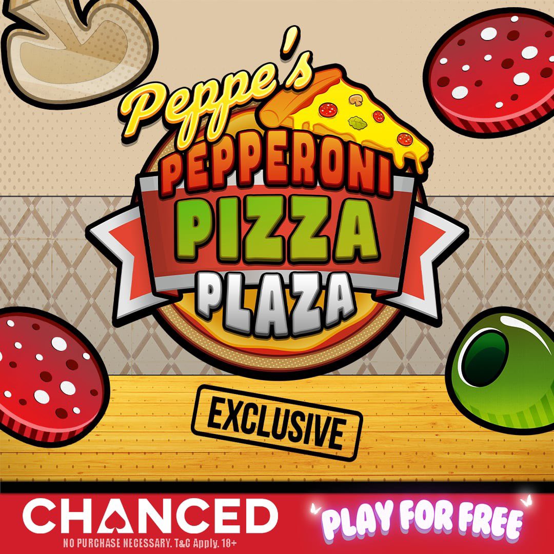 🚀 EXCLUSIVE GAME ALERT! 🚀

Spice up your spins with Peppe’s Pepperoni Pizza Plaza! 🍕🎰 A sizzling slot exclusively on Chanced.com - are you ready to take a bite out of big wins? 🔥💰

Head over to the New Releases Tab to get started! 🍕

GOOD LUCK! ❤️