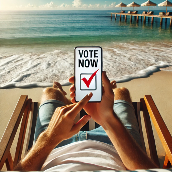 Vote Now tweet media