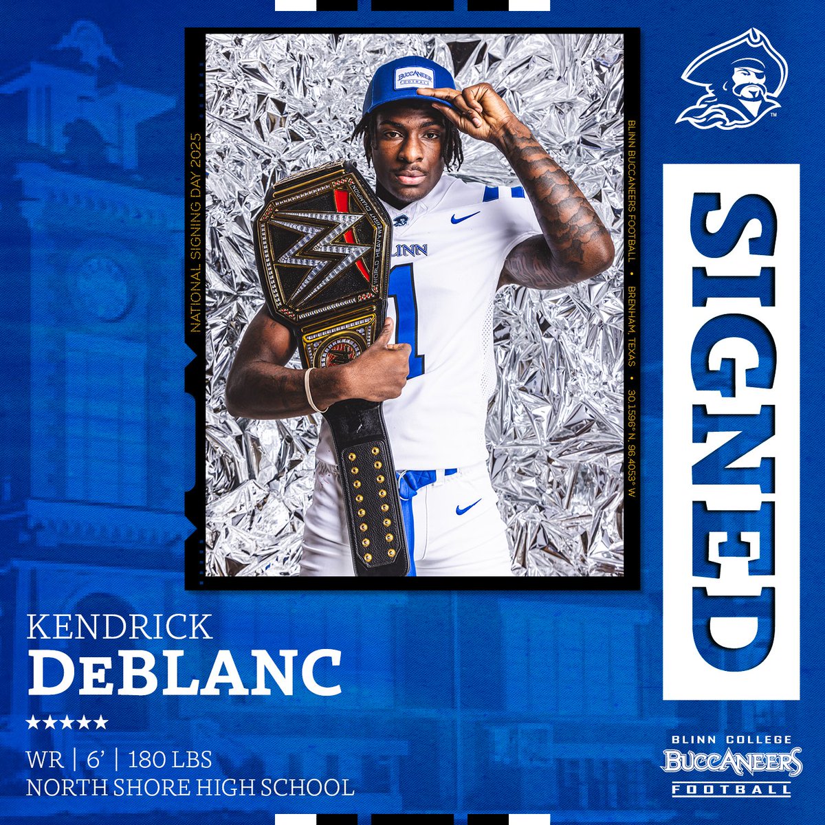 BLINN FB RECRUITING tweet media