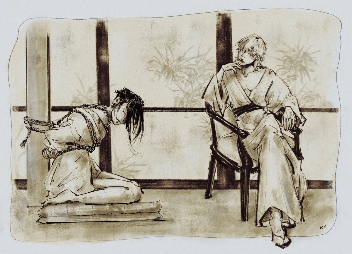 _ka__art8's tweet photo. 🪢 #satosugu #五夏 https://t.co/hdxlyk7e9B