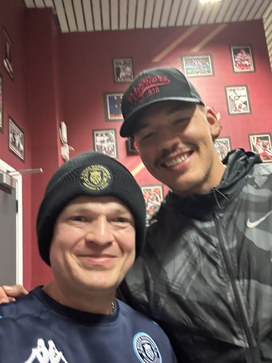 The pics from the latest meeting with <a href="/TheRiversiders/">The Riversiders</a>, my first meeting of 2025. The <a href="/WiganWarriorsRL/">Wigan Warriors 🍒⚪️</a> duo of Zach Eckersley were the guests for the evening &amp; <a href="/tylerdupree8/">TD</a> made a surprise visit, the post event selfies with Zach Eckersley, Jacob Douglas &amp; Tyler Dupree.