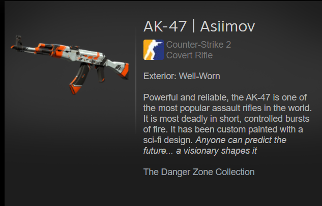 yosoykush's tweet image. CS2 AK47 Asiimov Giveaway
Follow+Like+Retweet
ROlling on stream tonight, more entries on stream