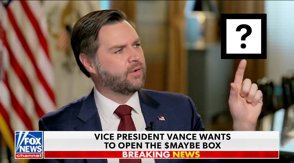 <a href="/oCalebSol/">Caleb</a> $MAYBE you should just ask VP Vance