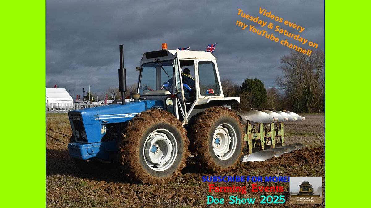 TheFarmer123YT's tweet image. Farming Events - Doe Show 2025: Ploughing with Ford County. Video live on my channel - Check it out youtu.be/GyZ3zcfaleQ Thanks! @ErnestDoeSons #DoeShow #Ford #FordCounty #Ploughing #Farming #FarmingPhotography #Agriculture