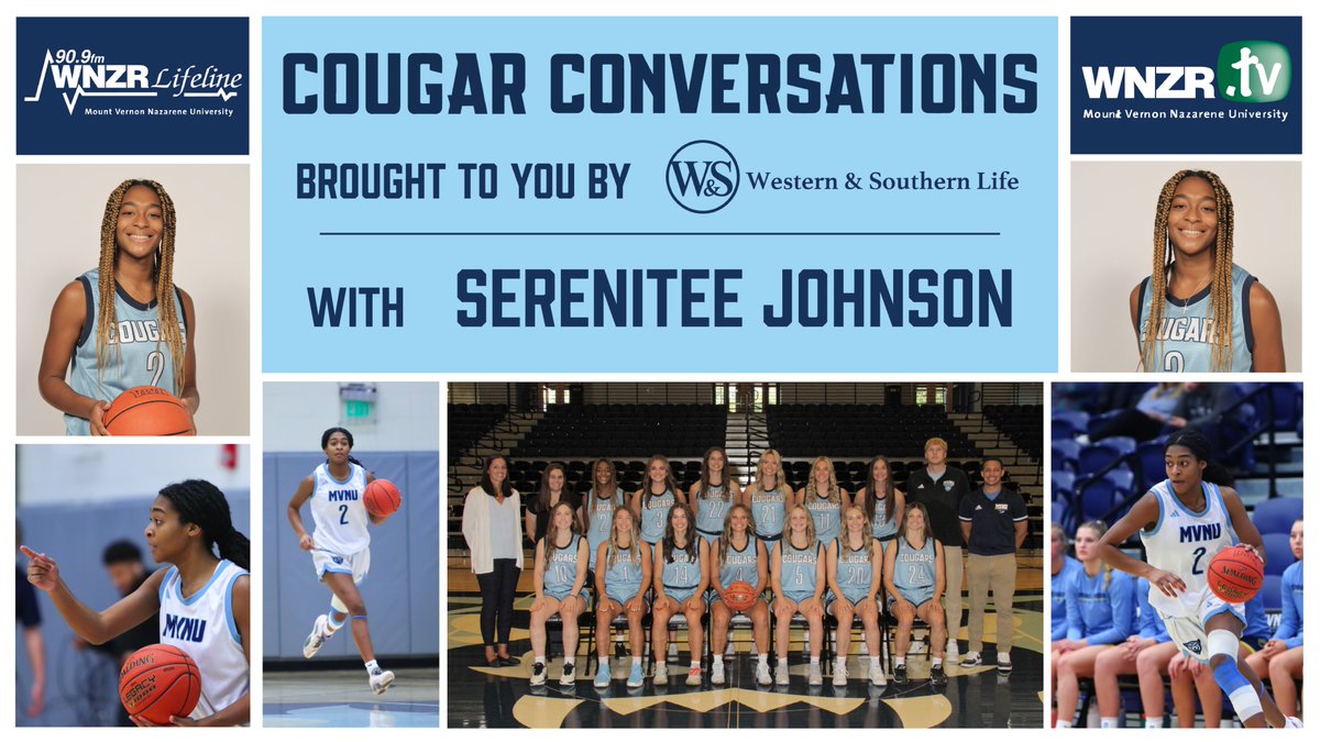 WNZR 90.9 FM (@wnzr_fm) on Twitter photo Cougar Conversation with Serenitee Johnson from
<a href="/mvnuWBB/">MVNU Women's Basketball</a> She talks about the perseverance of this team and how they are living out the #GRIT culture. Her favorite saying – If God’s with you, you have all you need! <a href="/WNZR_Sports/">Voice of the Cougars</a> <a href="/MVNU_Cougars/">MVNU Athletics</a> @MVNU1968
soundcloud.com/wnzr/sets/wnzr… Cougar Conversation with Serenitee Johnson from
<a href="/mvnuWBB/">MVNU Women's Basketball</a> She talks about the perseverance of this team and how they are living out the #GRIT culture. Her favorite saying – If God’s with you, you have all you need! <a href="/WNZR_Sports/">Voice of the Cougars</a> <a href="/MVNU_Cougars/">MVNU Athletics</a> @MVNU1968
soundcloud.com/wnzr/sets/wnzr…