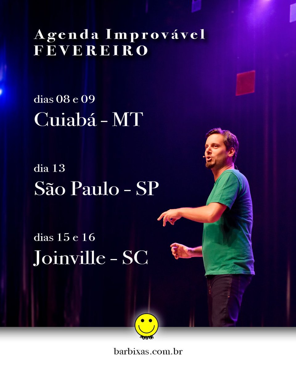 Pra onde quer que a gente leve o #improvavel ? 

Ingressos em barbixas.com.br