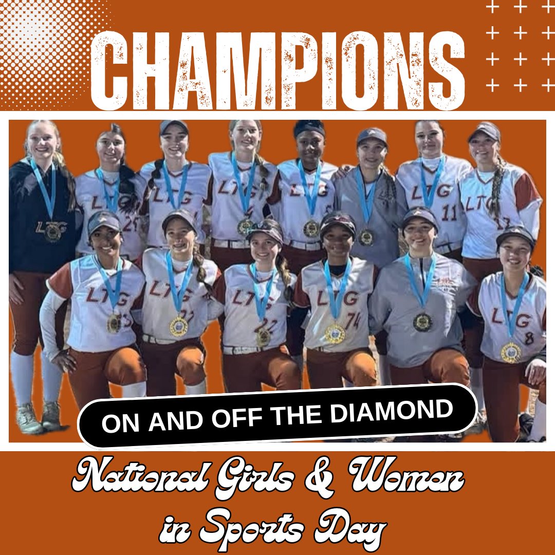ZachB2525's tweet photo. Celebrating these special young ladies and all those amazing female athletes out there! 🦁🧡🥎💪🏼 https://t.co/kEcFGEXxJR