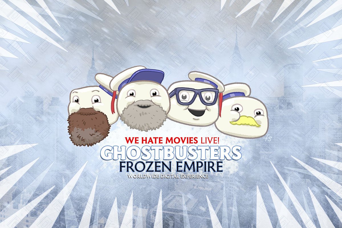 Don't miss out on our Ghostbusters: Frozen Empire show from last week! The replay of both the show and the After Party Q&amp;A are available now through February 13th! Head to the 🔗 in our bio for 🎟️ or go straight to MOMENT DOT CO SLASH WE HATE MOVIES!