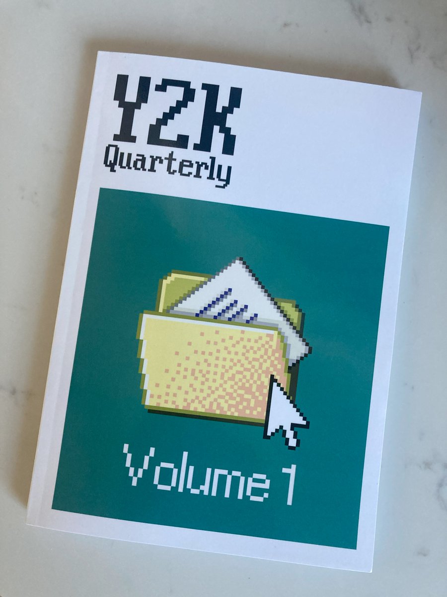 Bryan Vale (@bryanvalewriter) on Twitter photo Amazing to get the first print issue of <a href="/Y2Kquarterly/">Y2K Quarterly</a> in the mail today! I'm stoked to have two pieces in here. Shoutout to editor-in-chief <a href="/jetgirlart/">Melinda Wyers</a> - the 2000s aesthetic remains on point. Order your copy now: amazon.com/Y2K-Quarterly-… Amazing to get the first print issue of <a href="/Y2Kquarterly/">Y2K Quarterly</a> in the mail today! I'm stoked to have two pieces in here. Shoutout to editor-in-chief <a href="/jetgirlart/">Melinda Wyers</a> - the 2000s aesthetic remains on point. Order your copy now: amazon.com/Y2K-Quarterly-…