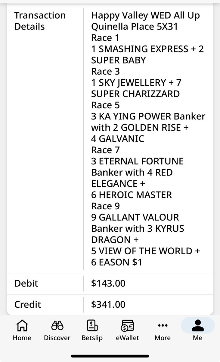 algopick's tweet image. Betting Hong Kong race