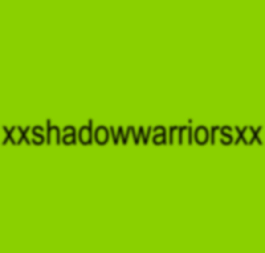 XxShadowWarriorsxX tweet media