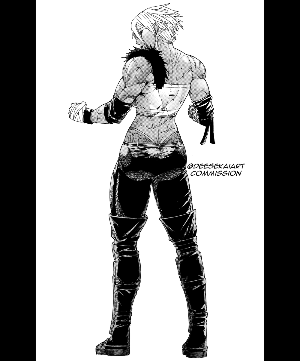 ordered by @Steel_Beowulf on vgen, fullbody screentone mangastyle. thank youu so much!

#manga #anime #art #comms #illustration