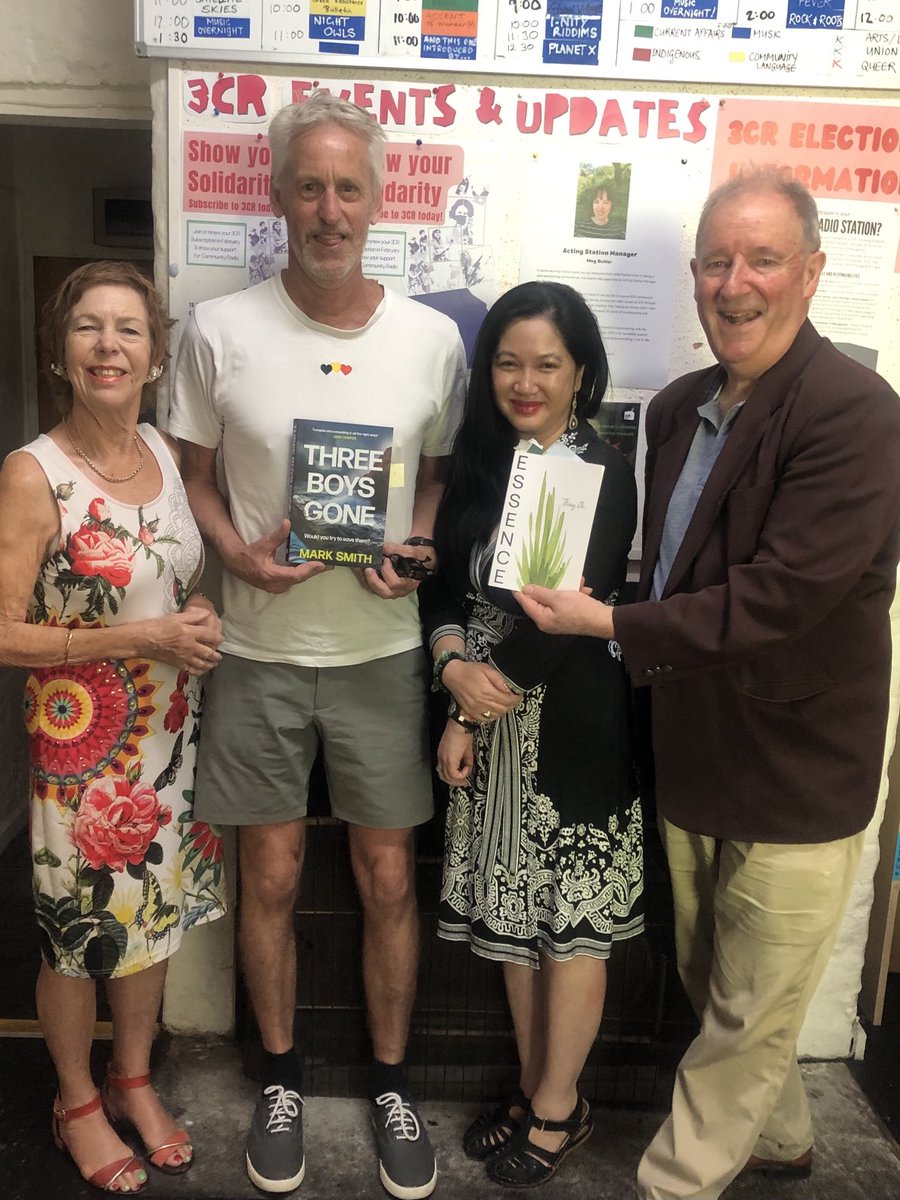 Published Or Not (@publishedornot) on Twitter photo Thuy On @uwapublishing with David and Mark Smith <a href="/marksmithauthor/">Mark Smith</a> with Jan <a href="/3CR/">3CR Community Radio</a> on podcast bit.ly/3Xd7hjF Thuy On @uwapublishing with David and Mark Smith <a href="/marksmithauthor/">Mark Smith</a> with Jan <a href="/3CR/">3CR Community Radio</a> on podcast bit.ly/3Xd7hjF