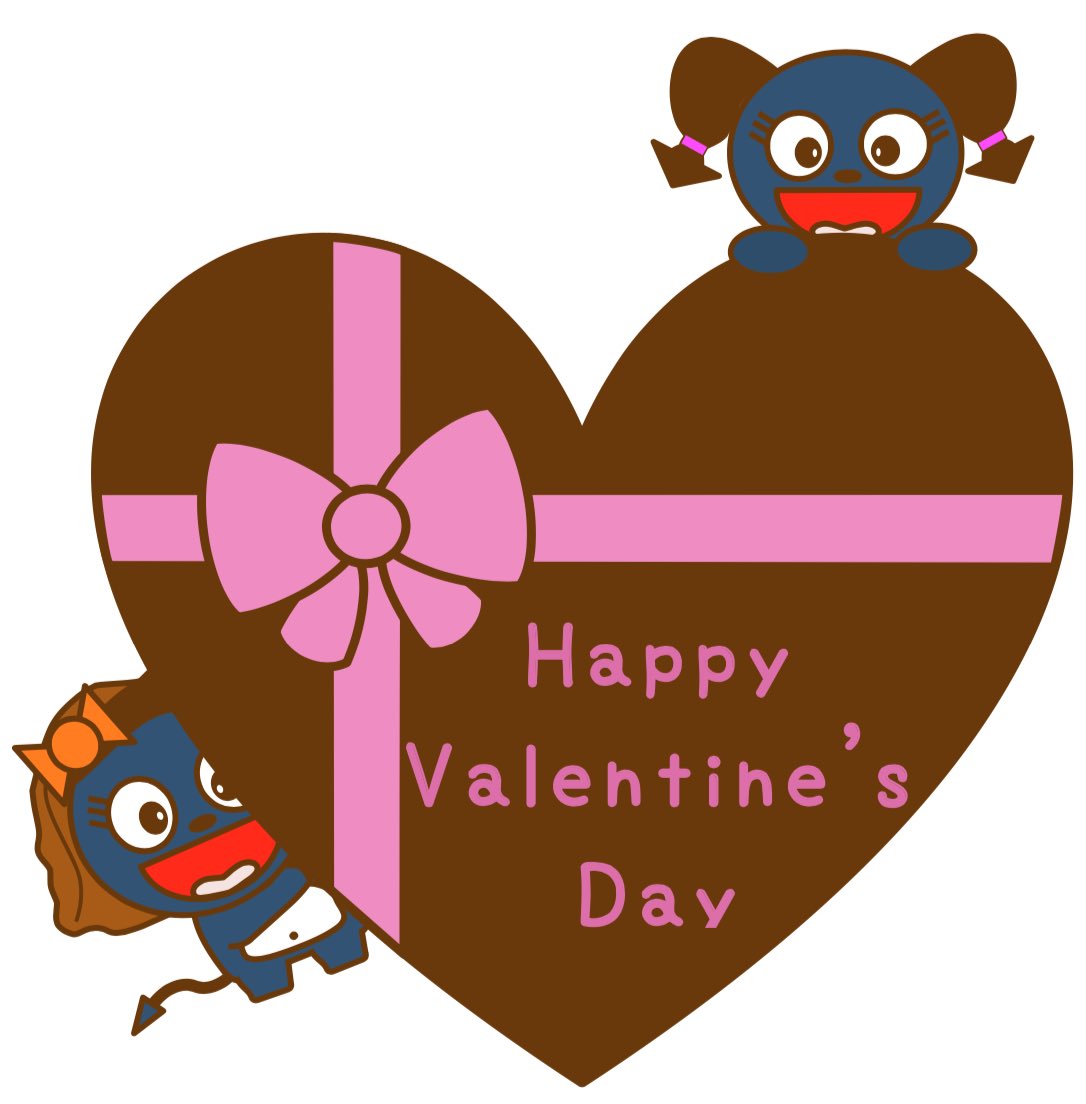 Randy648kin's tweet photo. むし歯がバレンタインを楽しむLINEスタンプを作りました。
よかったら買ってください。
よろしくお願いします！

#むし歯菌
#歯周病菌
#歯磨きロボット
#虫歯
#歯科
#バレンタイン

[むし歯菌たちのバレンタインデー]
https://t.co/JaMiK7I4f5 https://t.co/NJbz2O2jf9
