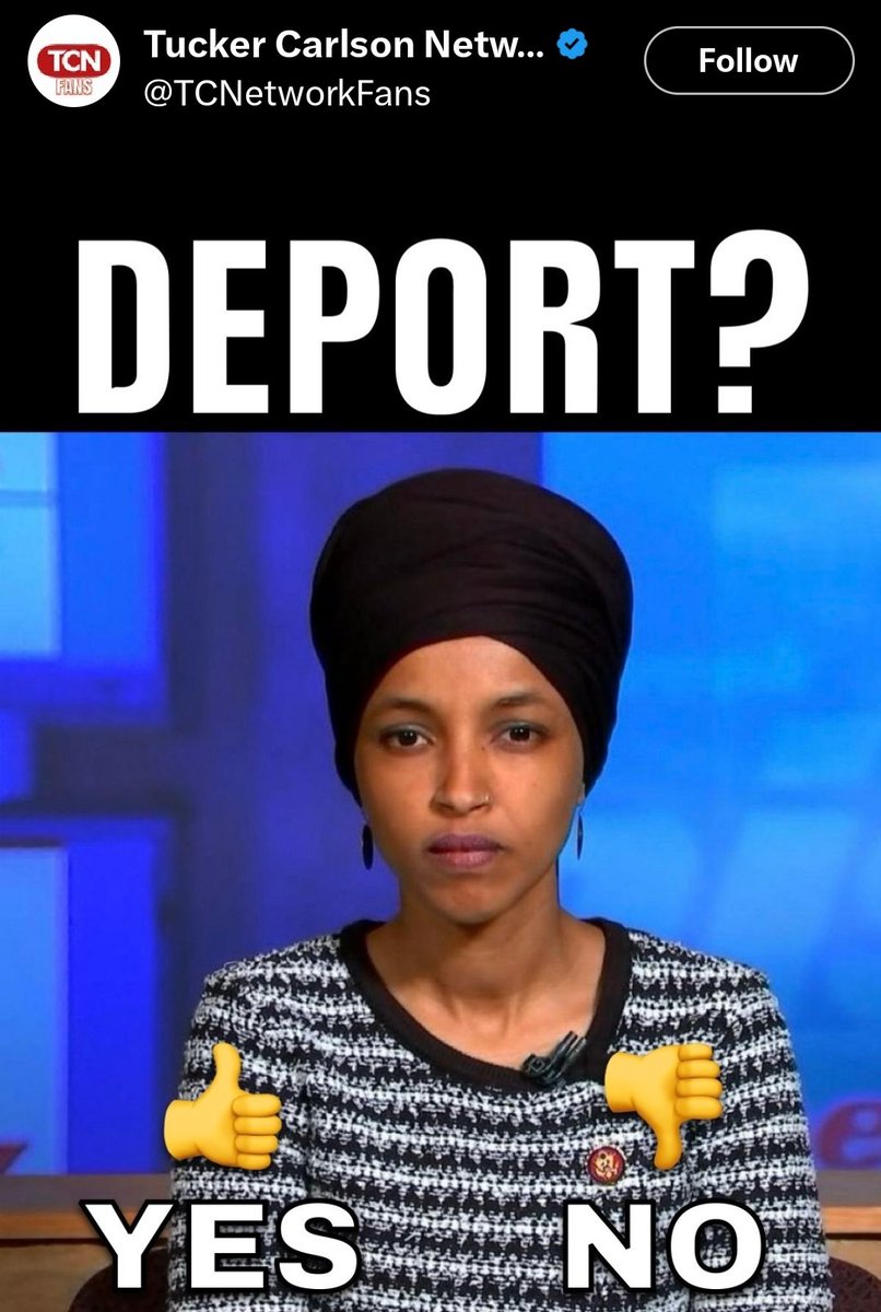 Ivan (@ivancarrejo) on Twitter photo Please deport <a href="/IlhanMN/">Ilhan Omar</a> back to Somalia and <a href="/KamalaHarris/">Kamala Harris</a> back to India/Africa/mexico.. Please deport <a href="/IlhanMN/">Ilhan Omar</a> back to Somalia and <a href="/KamalaHarris/">Kamala Harris</a> back to India/Africa/mexico..