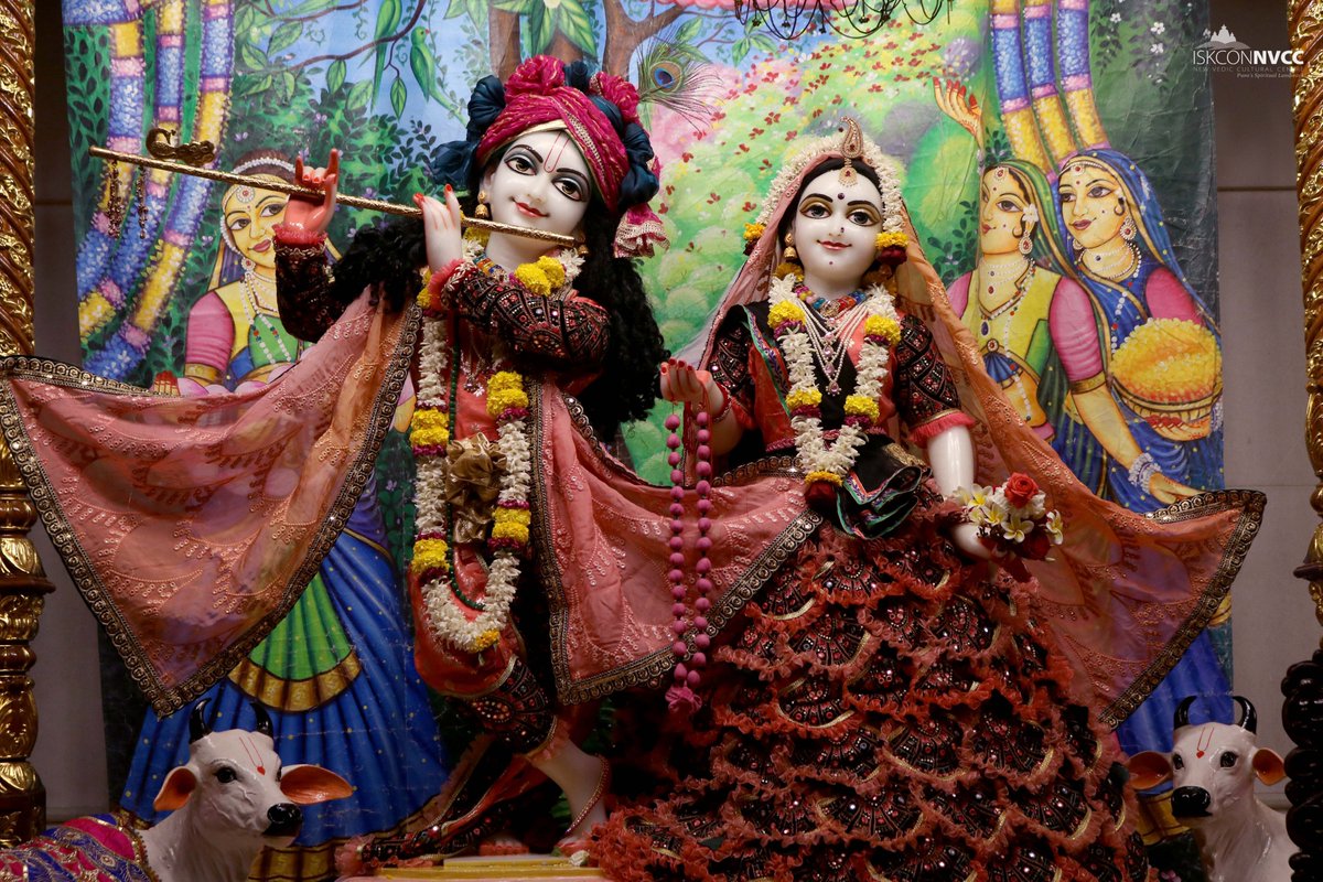 ISKCONPune's tweet photo. 🌷Mangal Arati Darshan🌷🗓06/02/2025🙏🚩@ISKCONNVCCPune🚩
.
.
#ISKCONNVCC #ISKCONPune #ISKCONNVCCPune #ISKCON
#kumbhmela2025 #kumbhmela #Prayagraj
#PrayagrajMahakumbh2025 #6thfebruary #6thfebruary2025
#Wednesday #Harinaamsankirtan #Radheshyamdas #Radheradhe
#Sankirtan #Kirtan https://t.co/eBq8G0OQuQ