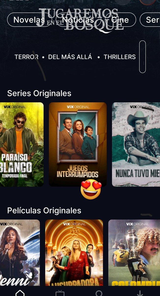 gemi_olys's tweet photo. Entrar y ver esto 😍 @silvnavarro mejores comedias #papáomamá #intercambiadas #micorazonestuyo , protagonistas favoritos #amorbravio #cuandomeenamoro y series originales #juegosinterrumpidos gracias a @VIX lo podemos disfrutar espero ya la segunda temporada de JI @cmlaguillo 🙏 https://t.co/3xAnziqunN