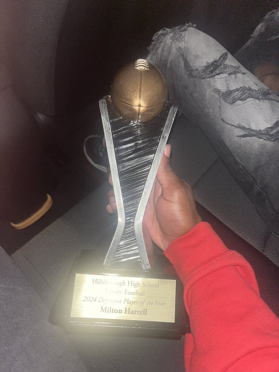 milton1harrell's tweet image. Extremely grateful to get defensive player of the year 🏆🙏🏾