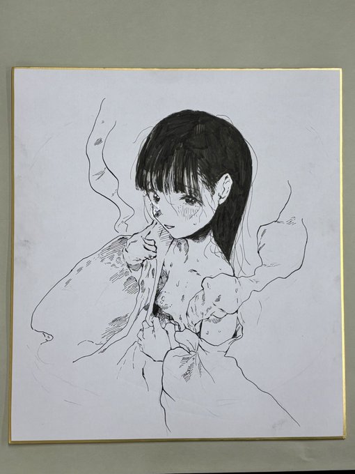 あすぜむ先生(@asuzemusex)に直筆イラスト色紙を描いていただきました✨

ゼロス#119プレゼントにて当選された方にお届けいたします🎁 