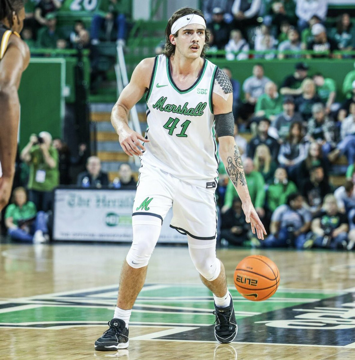 Nate Martin for <a href="/HerdMBB/">Marshall Men’s Basketball</a> in a HUGE 77-72 W over Arkansas State:

18 Points (8/11 FG)
14 Rebounds (6 Offensive)
2 Assists