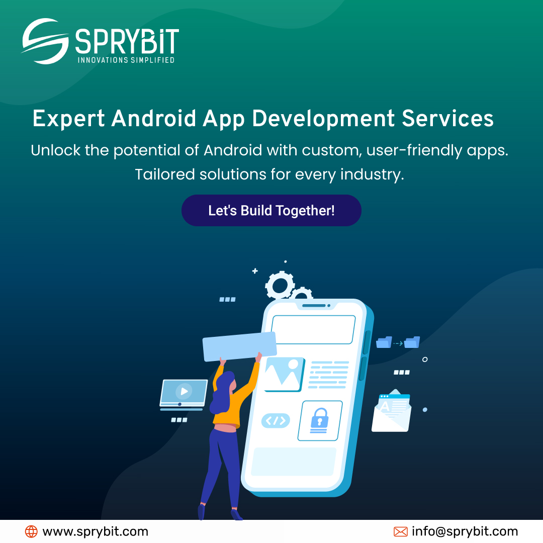 SpryBit's tweet image. Seamless & intuitive Android experiences are our passion. We craft delightful, functional apps. Contact us!
.
To know more please click the link. - sprybit.com/android-app-de…
.
#AndroidAppDevelopment #AndroidAppDevelopmentCompany #MobileAppDevelopmentCompany #SpryBit