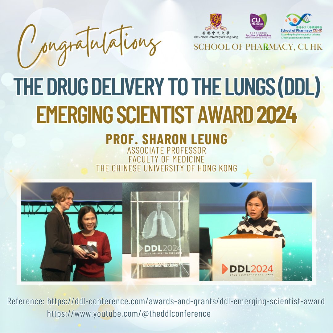 CUHK Pharmacy tweet media