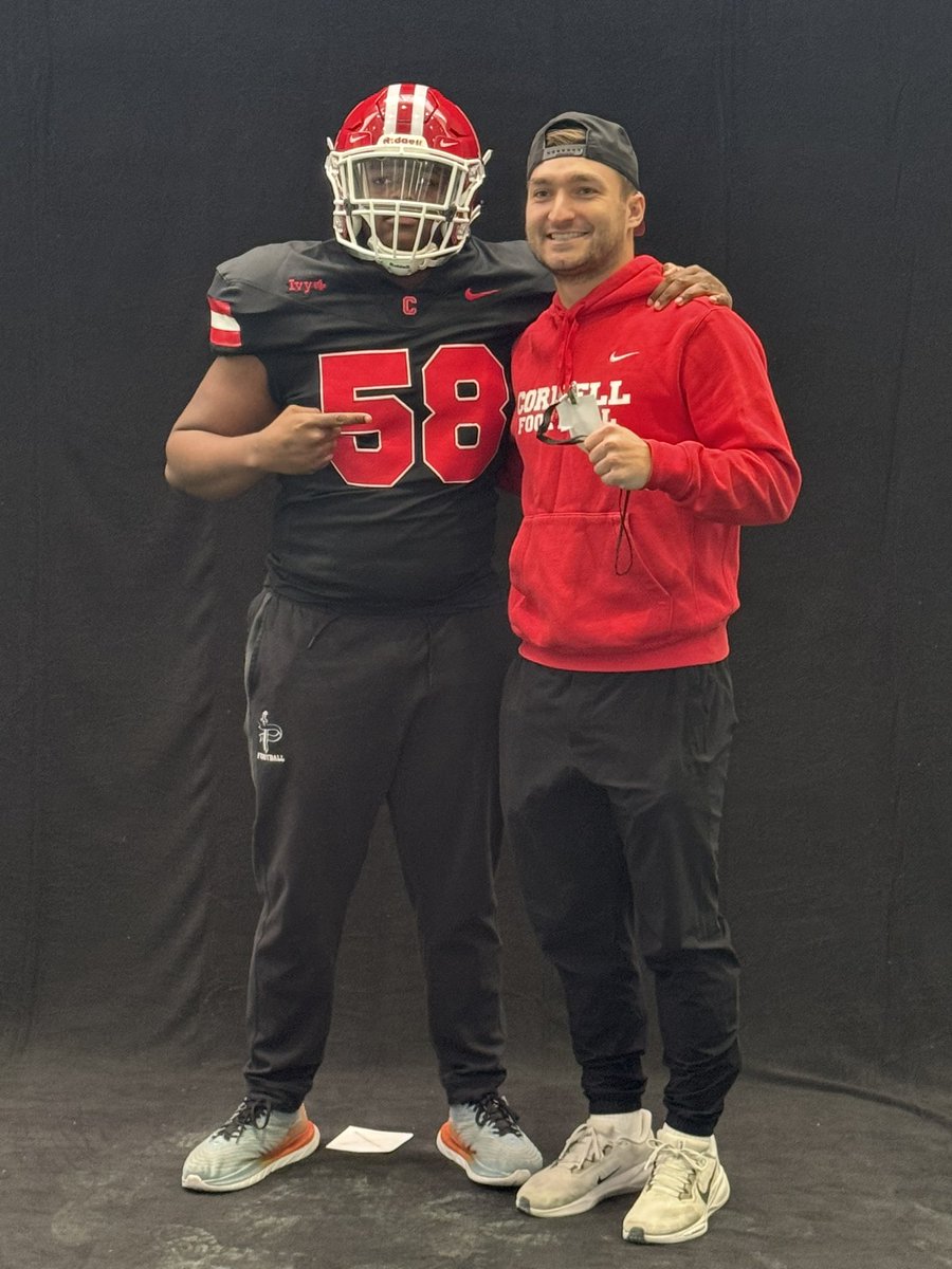 Had great time at Cornell’s junior day last weekend! Thanks for the invite. 
<a href="/TerryUrsin/">Terry Ursin</a> <a href="/BigRed_Football/">Cornell Football</a> <a href="/Pace_FB/">Pace Academy Football</a> <a href="/KevinJo6538366/">Kevin Johnson</a>