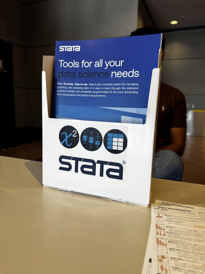 David White (@m0457356748) on Twitter photo WOW - is <a href="/SDAS_ANZ/">Survey Design and Analysis Services</a> in two places today? No. We are in three! We are running the Oceania Stata Conference from <a href="/MonashUni/">Monash University</a> today, we have material <a href="/AGEW2025_UOW/">AGEW 2025</a> and Nat is hosting our online conference from Canberra.
<a href="/Stata/">Stata</a> WOW - is <a href="/SDAS_ANZ/">Survey Design and Analysis Services</a> in two places today? No. We are in three! We are running the Oceania Stata Conference from <a href="/MonashUni/">Monash University</a> today, we have material <a href="/AGEW2025_UOW/">AGEW 2025</a> and Nat is hosting our online conference from Canberra.
<a href="/Stata/">Stata</a>
