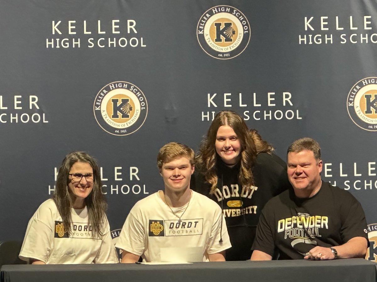 Keller Football (@kellerindiansfb) on Twitter photo Congratulations to Seniors Beckham Robinson (Oklahoma Baptist) and TJ Worthy (Dordt College) for signing to play college football next year. <a href="/KISDAthletics/">Keller ISD Athletics</a> <a href="/MrsSimmonsKHS/">Lisa Simmons</a> <a href="/KellerISD/">Keller Schools</a> <a href="/KHSIndianNation/">Keller High School</a> <a href="/KHSBooster/">KHS Athletic Booster</a> <a href="/KHSParentFball/">KHS Football Parent Committee</a> Congratulations to Seniors Beckham Robinson (Oklahoma Baptist) and TJ Worthy (Dordt College) for signing to play college football next year. <a href="/KISDAthletics/">Keller ISD Athletics</a> <a href="/MrsSimmonsKHS/">Lisa Simmons</a> <a href="/KellerISD/">Keller Schools</a> <a href="/KHSIndianNation/">Keller High School</a> <a href="/KHSBooster/">KHS Athletic Booster</a> <a href="/KHSParentFball/">KHS Football Parent Committee</a>