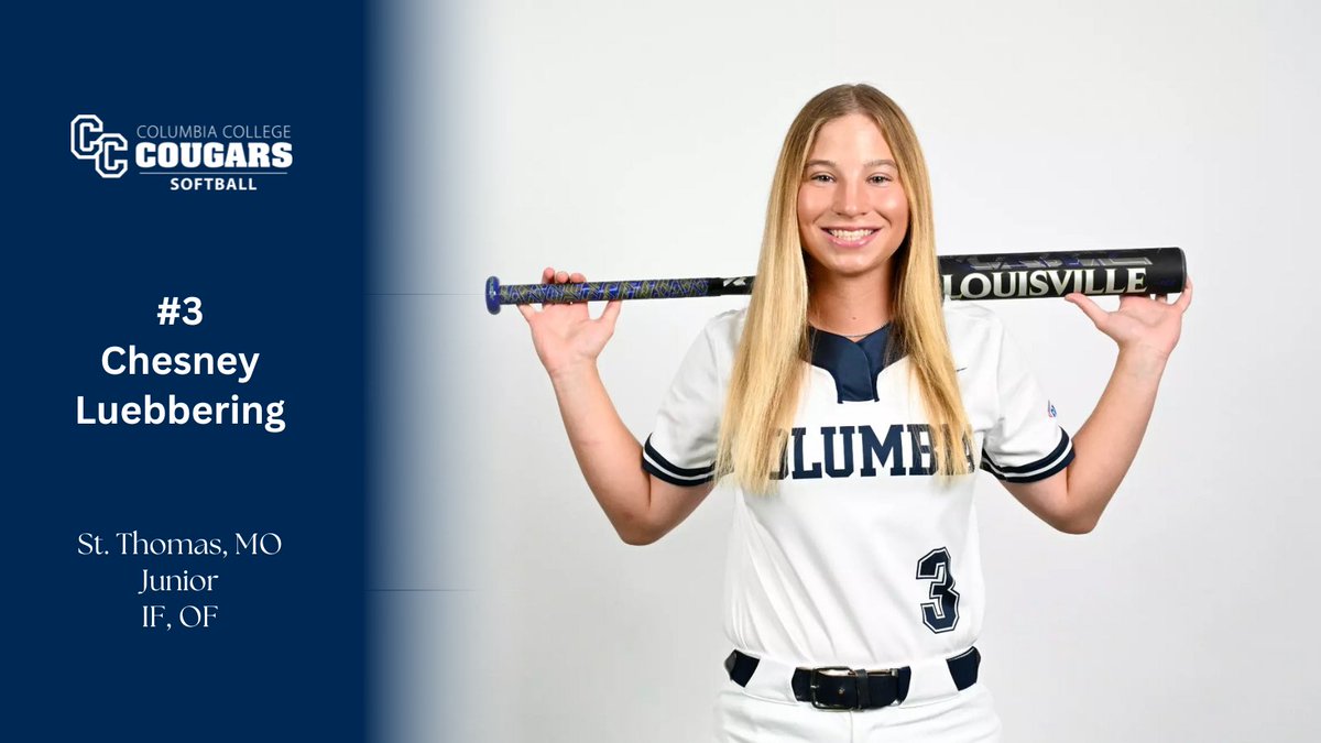 Columbia_SB's tweet photo. 3️⃣ DAYS until we open with Park University!! 🥎🐾💙 https://t.co/YqA5AsxJyh