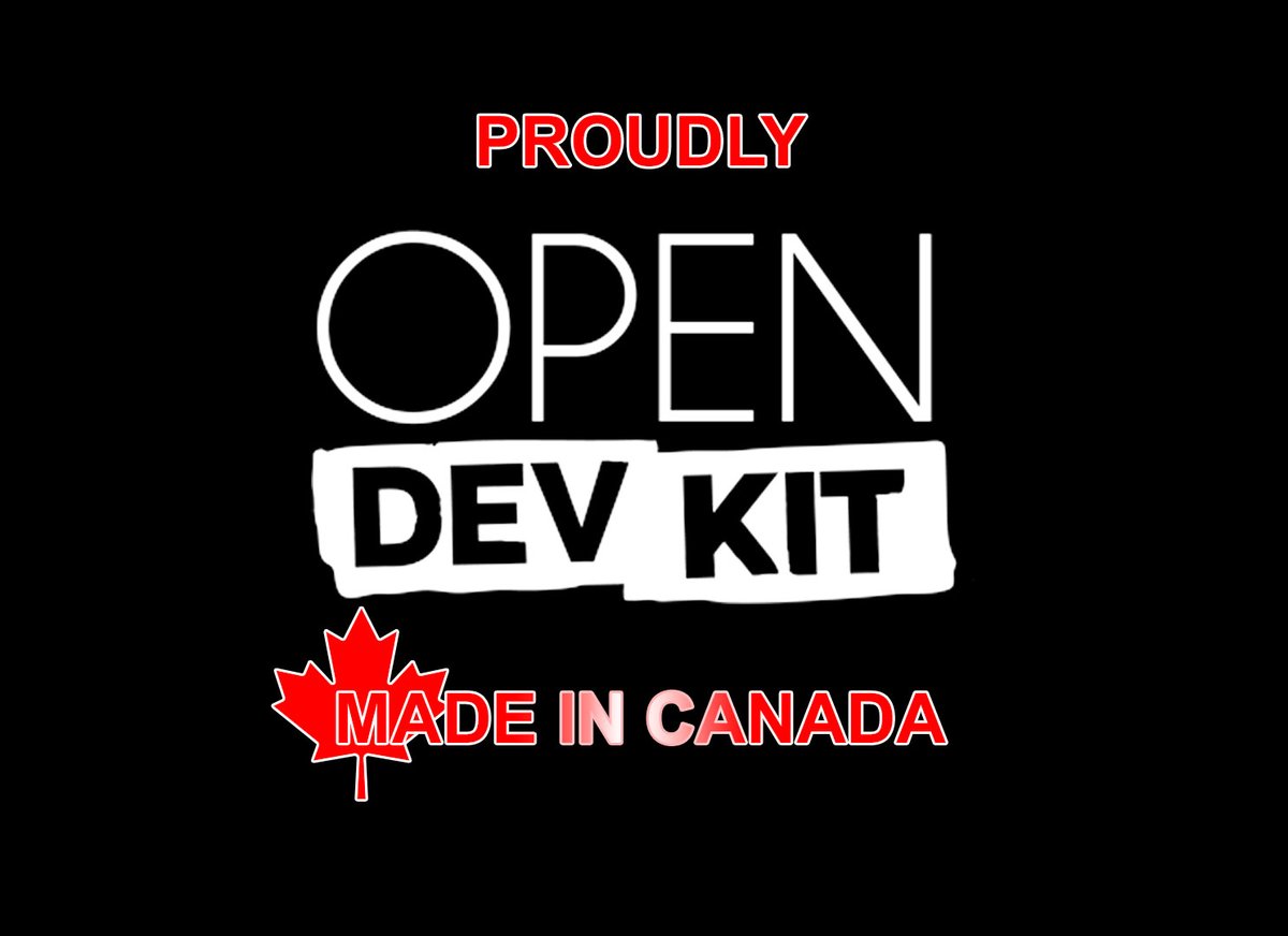 opendevkit's tweet photo. Support local products and #BuyCanadian by choosing homegrown #gamedevelopment tools! Developed in Canada, #OpenDevKit enables you to bring your dream projects to life. It also just received a huge update packed with improvements, making it an even better choice for developers. https://t.co/76emeRIxcc
