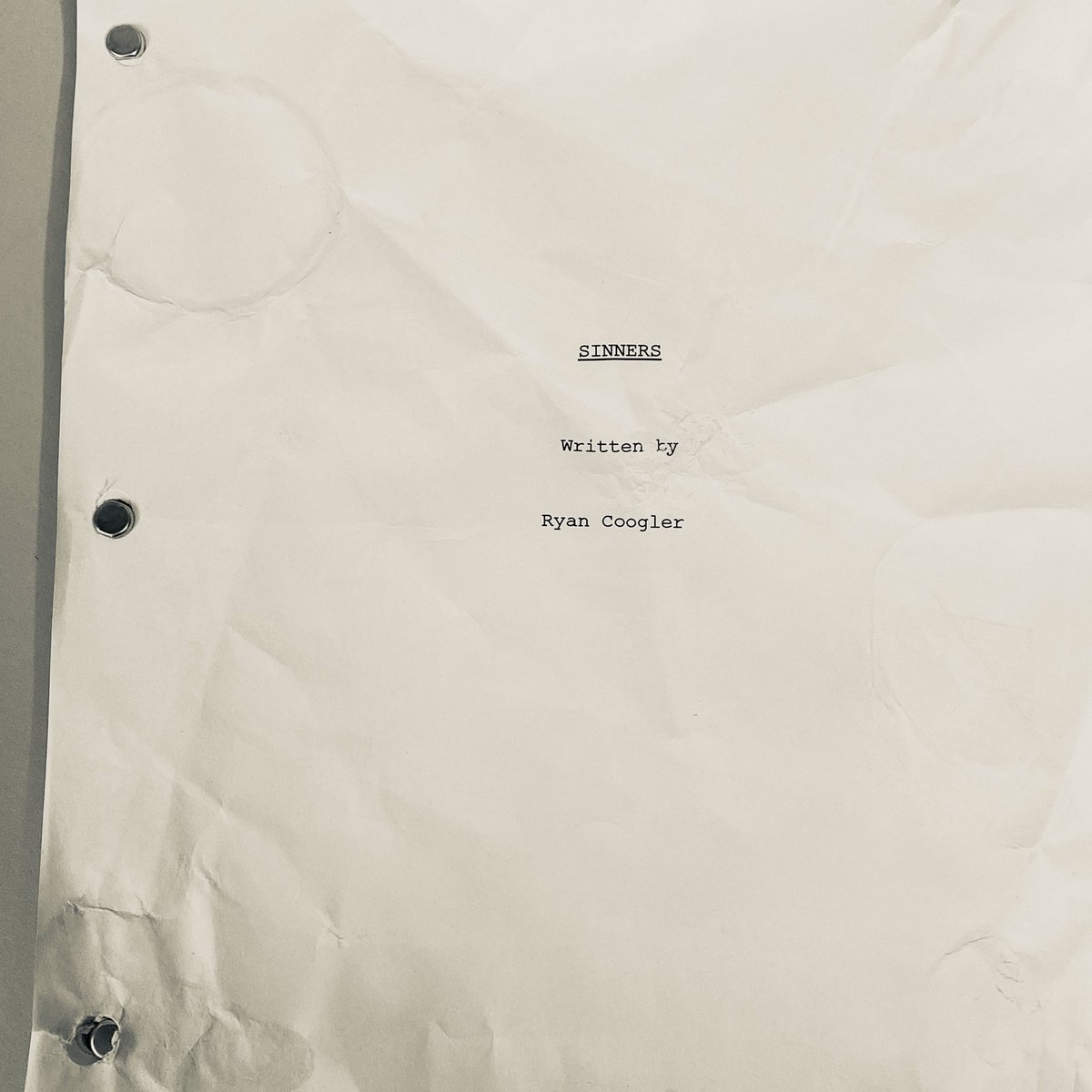 proximitymedia's tweet photo. Coming soon. Excited to share some behind-the-scenes shots from the film with you all here. Stay tuned. #SinnersAreComing https://t.co/JYgYbTinnU